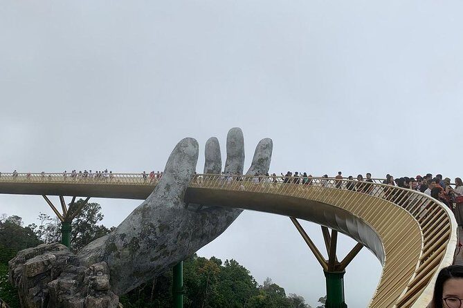 Marble Moutain - Golden Bridge - Ba Na Hill via Cable Car from Da Nang or Hoi an - Sun World Ba Na Hills: Golden Hands Bridge and the Cable Car Ride