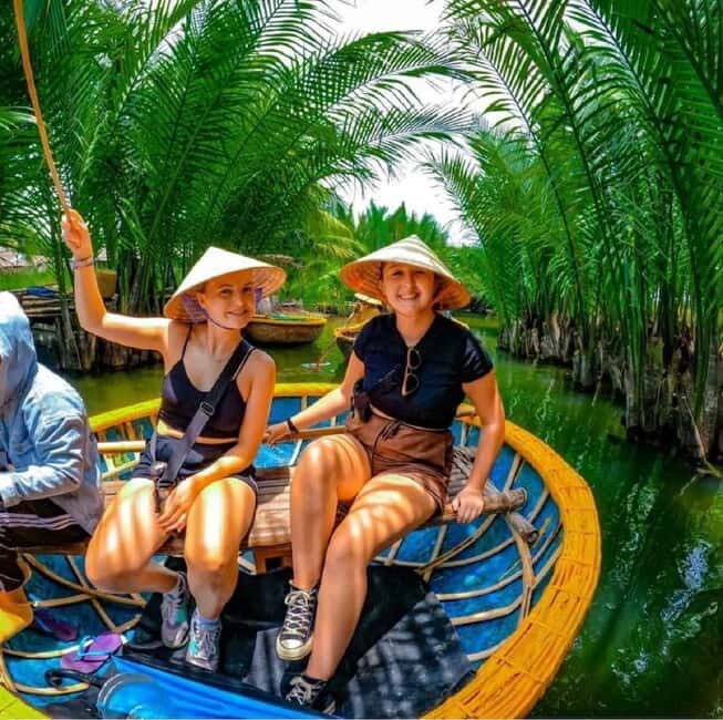 Market Tour, Basket Boat Ride & Cooking Class by Hangcoconut - Bay Mau basket boat ride and crab-fishing: fun plus local technique