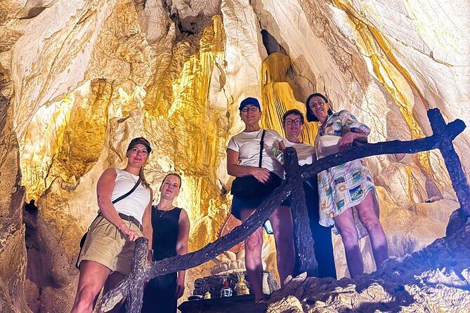Monkey mountain-Huge Lady Buddha-Marble mountains & Am Phu caves - A/C transport, hotel pickup, and a small-group ceiling