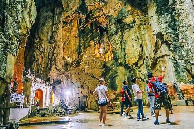 Monkey mountain-Huge Lady Buddha-Marble mountains & Am Phu caves - Lunch in Da Nang: Quang noodles or Bánh Xèo