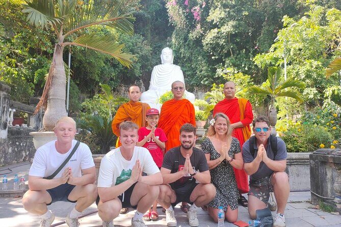 Morning Small group to Marble Mountains - Am Phu Cave - Monkey Mountain - Non Nuoc stone sculpture village: what to expect from the marble workshop experience
