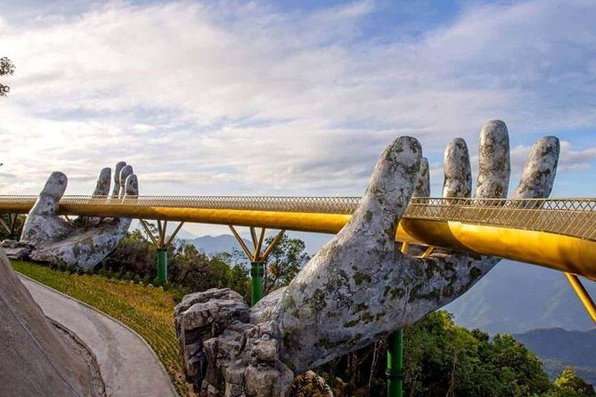 PREMIER TOUR - Discover Golden Bridge and Ba Na hill - Small group by Mini Van - L’Jardin, Gardens, and French Architecture Details