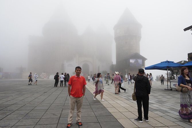 Private car and cable car ticket to the Ba Na hills and Golden Bridge - Love Flower Garden, Wine Cellar, and Linh Ung Pagoda