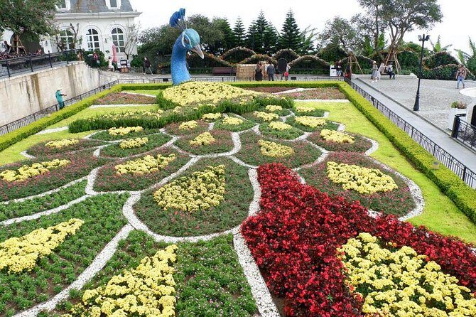 Private guided Sunworld Ba Na Hills & Golden Hands Bridge - Fantasy Park choices: Fairy Forest, Dinosaur Park, or the Horror House