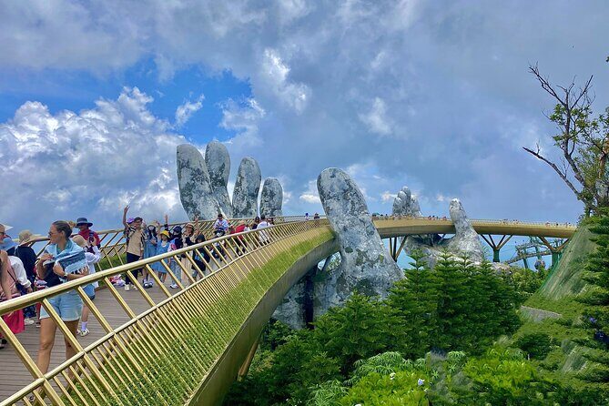 Private Shore Excursion from Tien Sa Port to Golden Bridge - Fantasy Park with nearly 90 activities: fun, games, and a realistic time limit