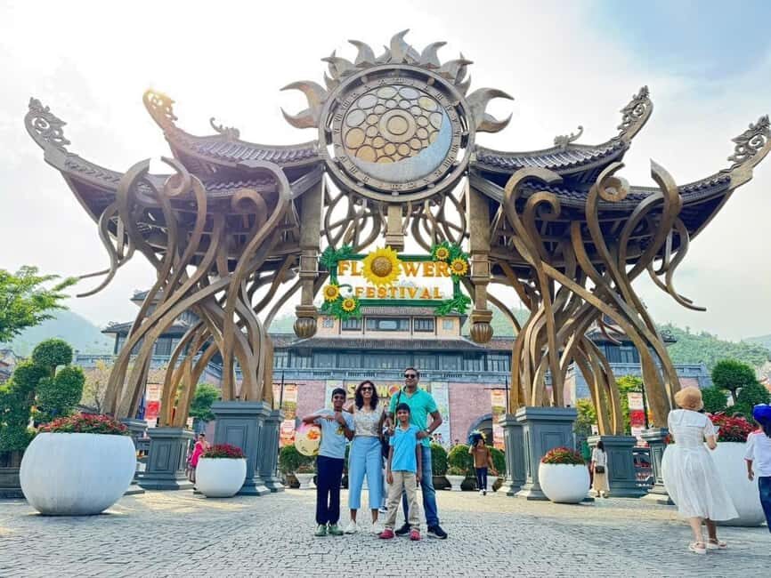 Private Tour to Golden Bridge - BaNa Hills : Hoi An/DaNang - Second cable car hop and the French Village route
