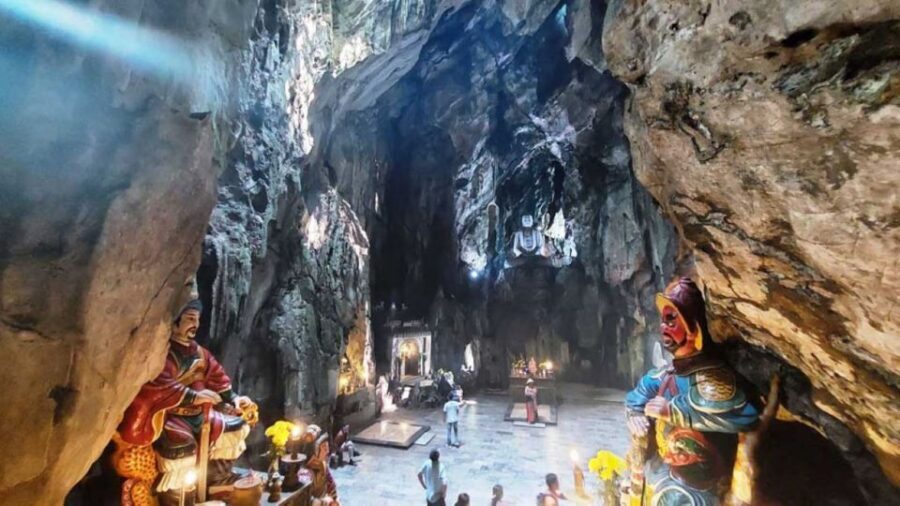 Private Tour to Marble Moutains and Hoi An City at Night. - A 5-hour night plan that hits Da Nang’s famous caves and Hoi An’s old streets
