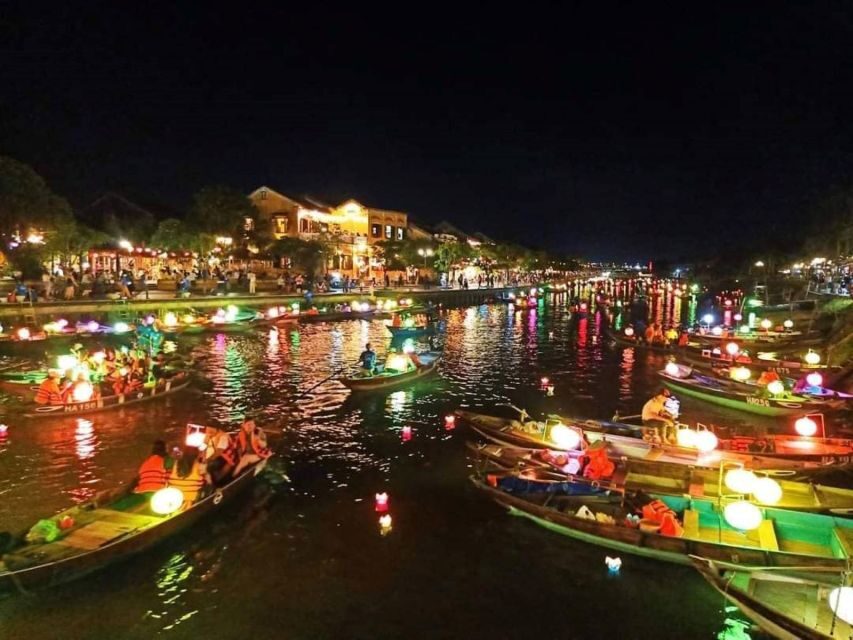 Private Tour to Marble Moutains and Hoi An City at Night. - Night Market time at 17:00: shopping focus and quick dinner flexibility