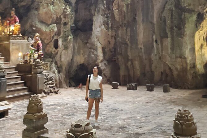 Private trip Discover Da Nang's beauty and Hoi An by night - Marble Mountains: Caves, Views, and Artisan Stories