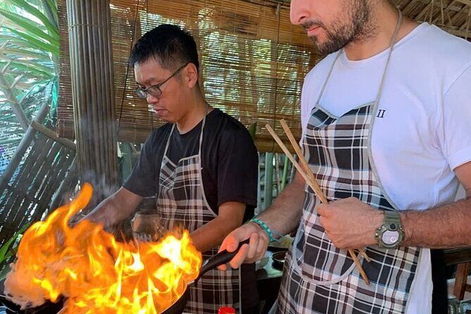RICE PAPER Noodle Making Experience & Hoi An Cooking Class Class - Rice paper noodle making: hands-on skill, not just a photo moment
