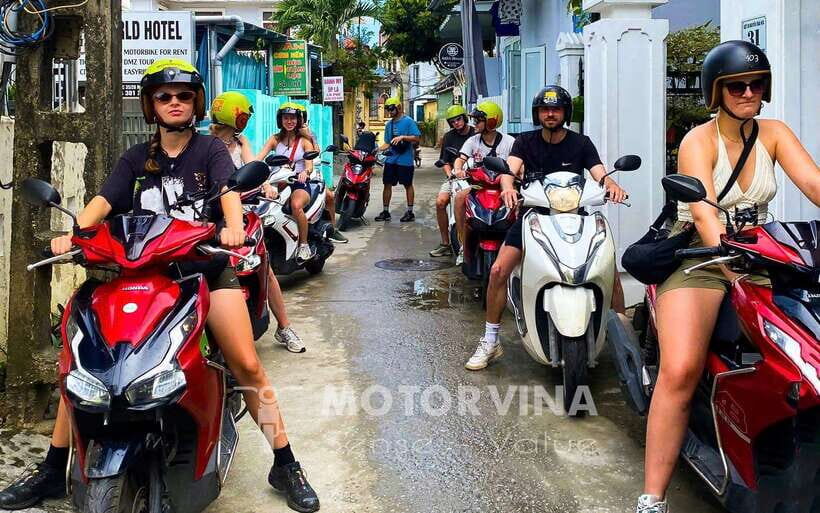 Top Gear Hai Van Pass Motorbike Adventure - by Motorvina - Hue Pick-Up, Gear Up, Then It’s Countryside Mode